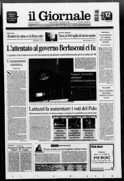 Il giornale : quotidiano del mattino